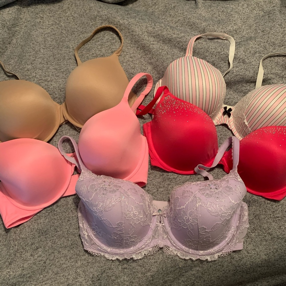 Victoria’s Secret Bras - Set of 5 - 38DD (38E)